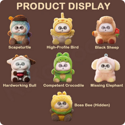 MR.PA Animal Limited Company Plush Blind Box